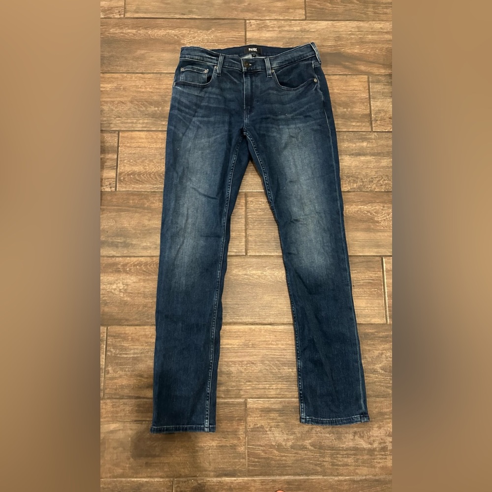 Paige slim blue jeans size 31